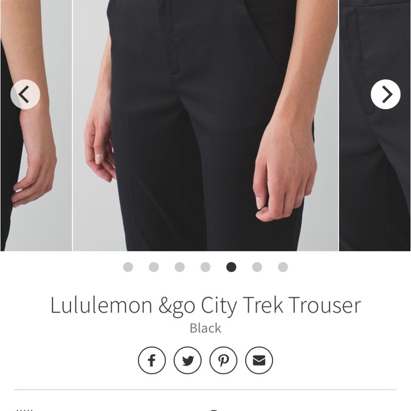 &go City Trek Trouser in black - Picture 7 of 7